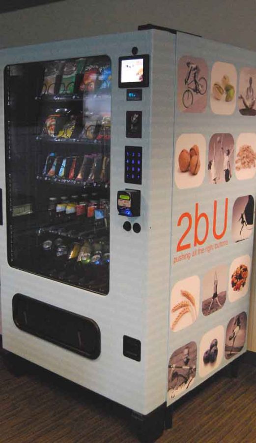 New vending machines provide healthier choices