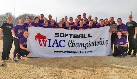 UW-Whitewater softball team