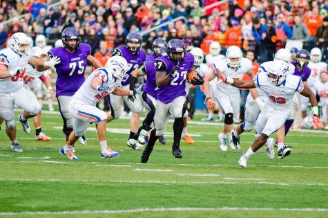 Football: `Hawks pound Pioneers 35-16