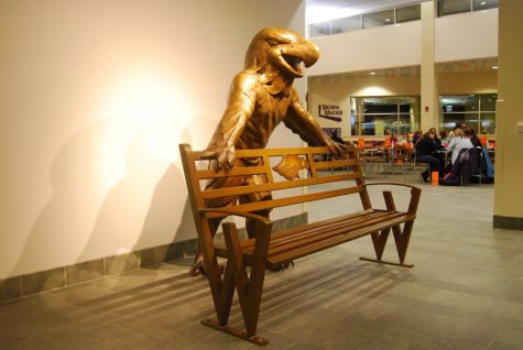 New bench adorns University Center