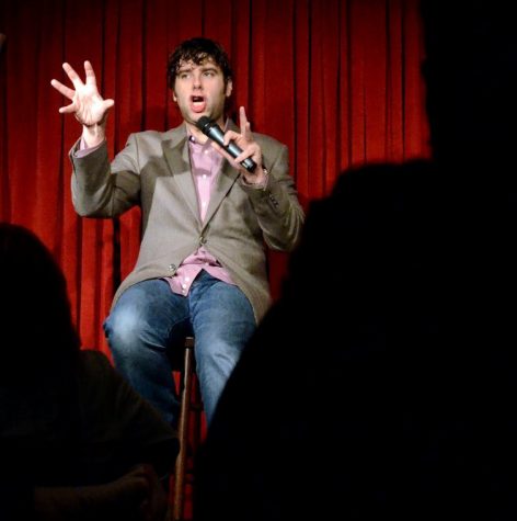 Comedian moves from classroom to stage