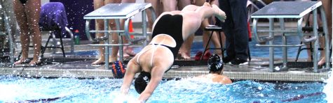 Men’s and Women’s Swim & Dive: ‘Hawks take third in pool