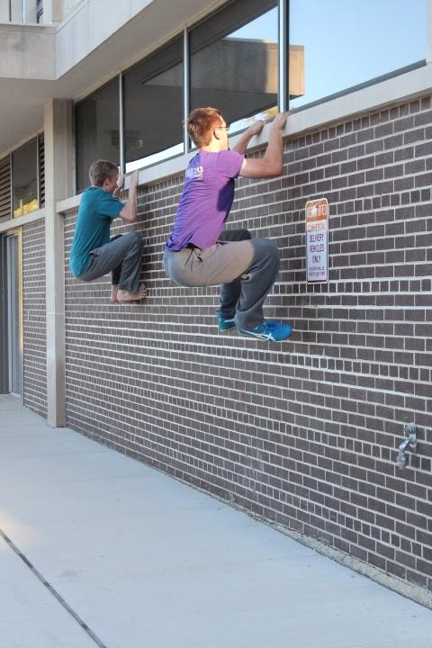 The joy of moving: Parkour sees no obstacles