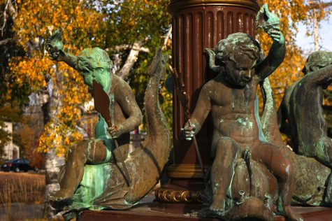 The fountain of history in Whitewater