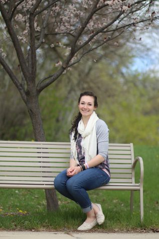 A grand salute: Student commencement speaker commissioned after graduation