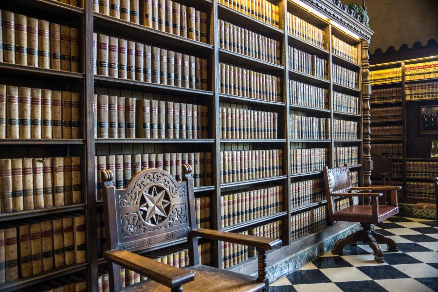 The public law library at Santa Barbara City Hall in California