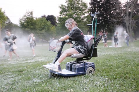 Local pizza company initiates flour tussle