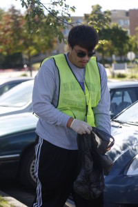 Campus cleanup, 10-2-15 041