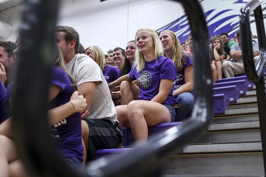 Students experienced a wide range of emotions at the ceremony. Photos by Kimberly Wethal