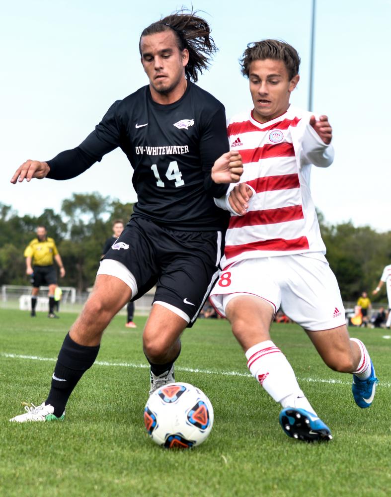 The UW-Whitewater men’s soccer team are back on the right track with a 2-0 victory against Saint John’s University Oct. 1.