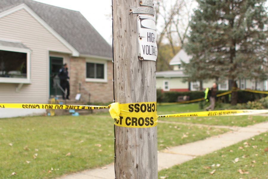 In a 2016 photo, a crime scene where a Whitewater man was killed is taped off by city police. 