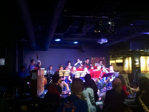 Jazzing up the holidays with UW-W Jazz Band