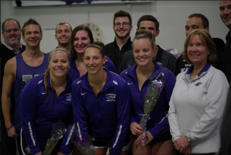 Senior swimmers take their last dive