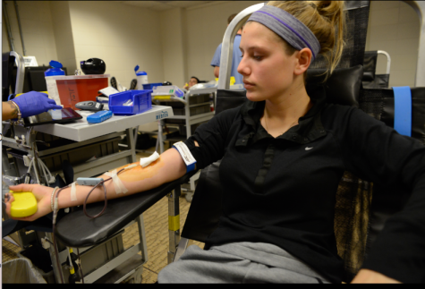Students donate blood, give back to community