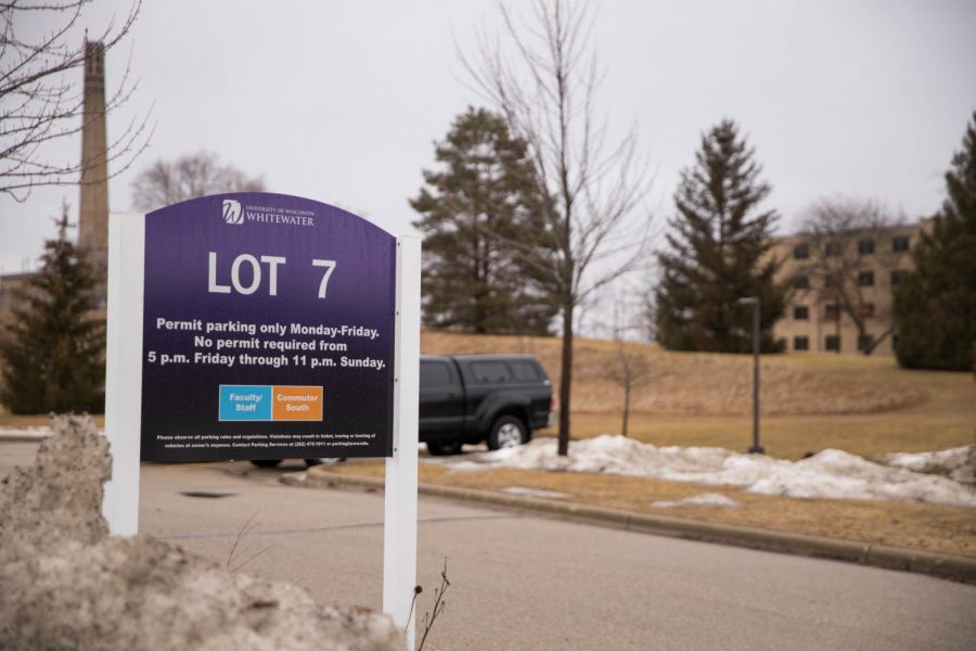 Portions of Lot 7 will be sacrificed to the construction of a new residence hall building on campus as the project progresses. The parking system will be temporarily re-structured.