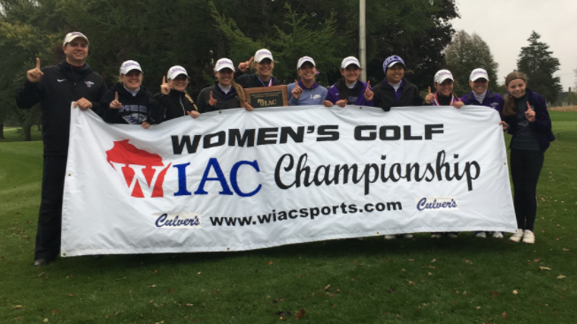 The University of Wisconsin- Whitewater’s women’s golf team claimed its second straight Wisconsin Intercollegiate Athletic Conference championship and will play for the NCAA title in the spring.