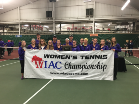 Women’s tennis claims another WIAC title
