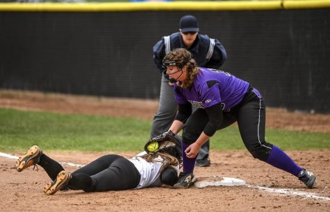 Softball collapses in WIAC tourney