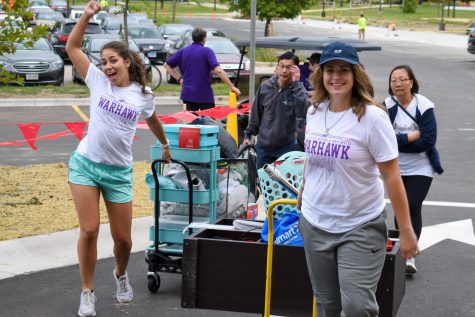 Students fly back home for the year