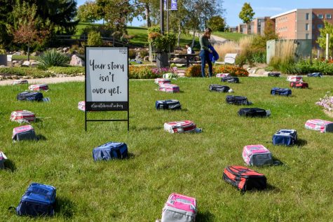 Backpack display opens students’ eyes