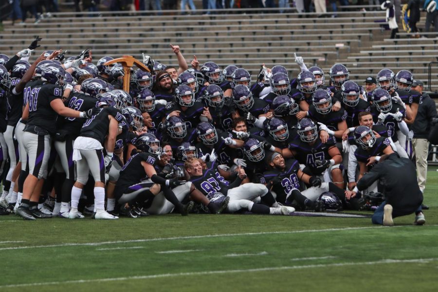 The+Warhawks+kept+the+Miner%E2%80%99s+Axe+again+this+season%2C+beating+UW-Platteville+to+earn+the+ceremonial+trophy.+