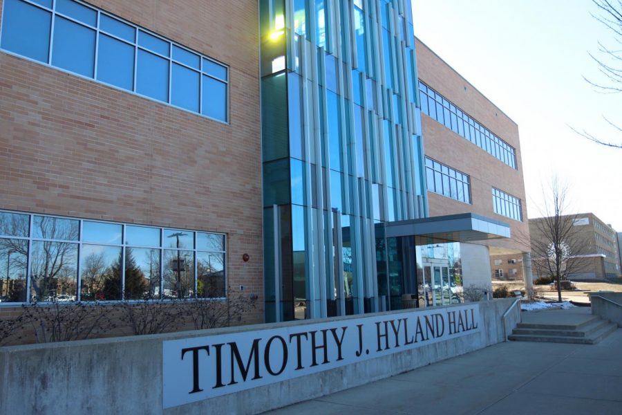 The home of the UW-Whitewater business school; Timothy J. Hyland Hall