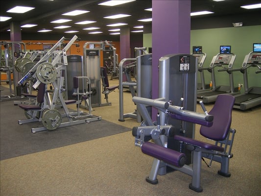 Anytime Fitness at 1139 Main St. in Whitewater offers lots of machines and weights for its friendly community of members. 