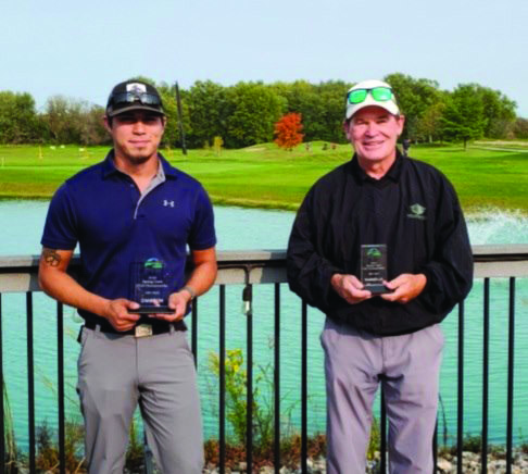 Fifth Flight Club Champion Brandon Schindl (Left)
and Runner-Up Bill Simon. 