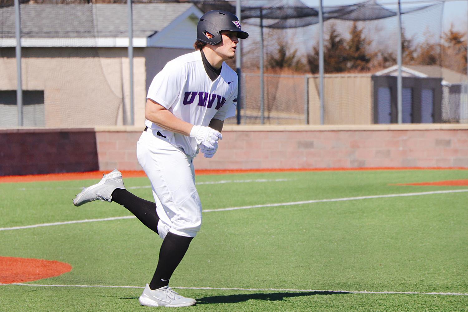 Hot Starts Continue On The Field For Warhawk Baseball Royal Purple