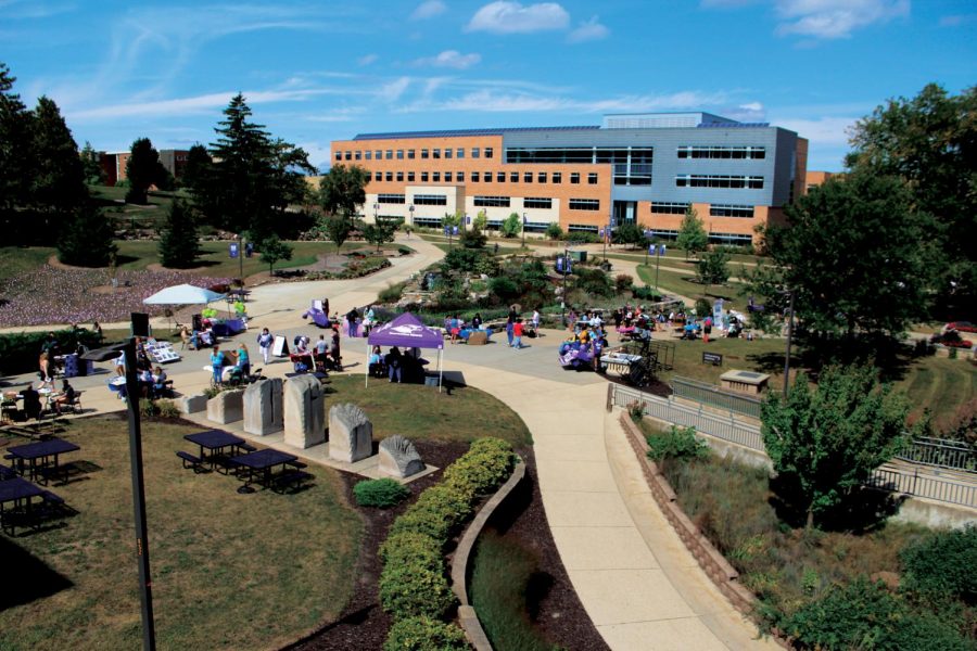 On Sept. 14th and 15th, a wide variety of UW-Whitewater organizations lined the sidewalk from the James R. Connor University Center to Timothy J. Hyland Hall for students to check out during the annual involvement fair.