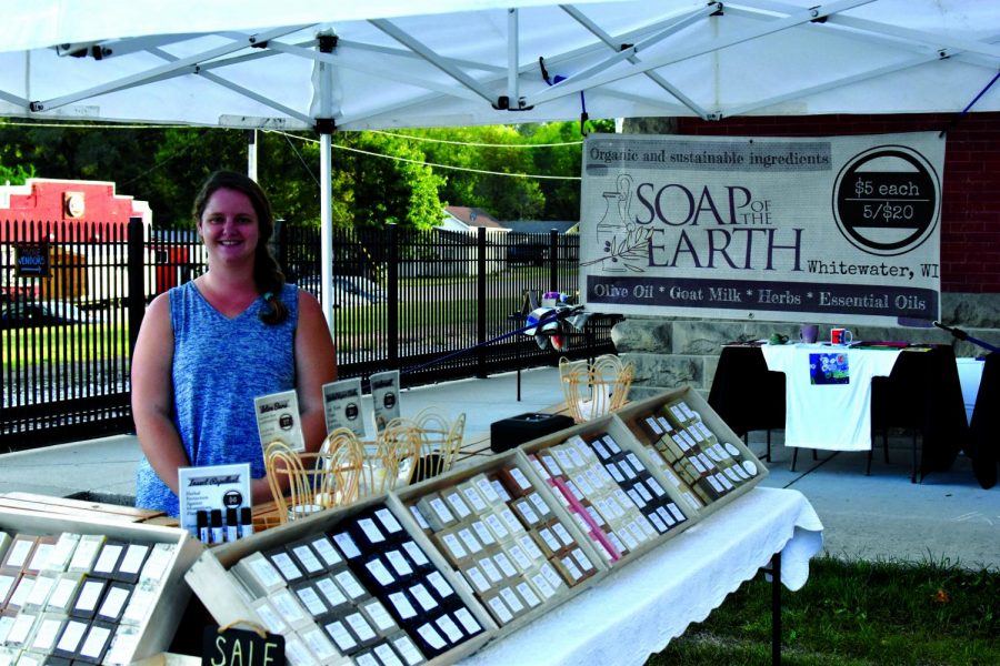 Kaylee Stowell has been selling goat milk soaps and essential oils for 14 years.