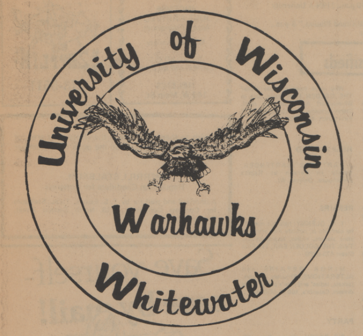 The original Warhawks logo, first published in a Royal Purple September of 1972