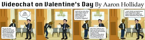 Video-chat on Valentines Day