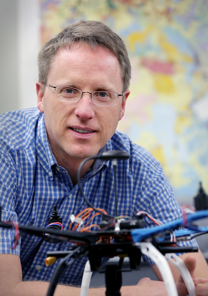 UW-Whitewater Professor of Geography, Geology & Environmental Science Eric Compas