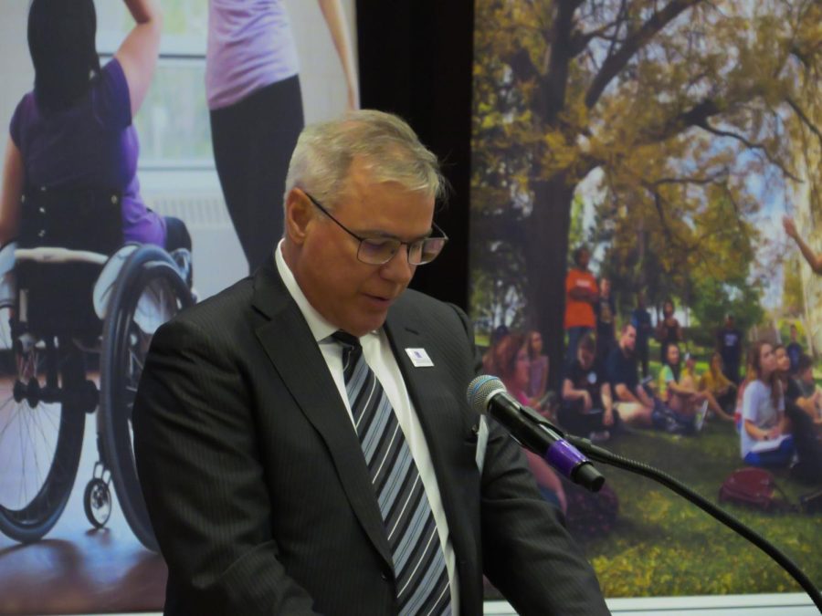 On+behalf+of+the+UW-Whitewater+Foundation%2C+Chair+Timothy+Hyland+%E2%80%9982+gave+a+few+remarks+at+the+UW-Whitewater+Founder%E2%80%99s+Day+event.+