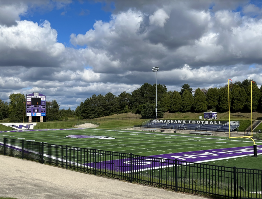 Perkins+Stadium+got+new+turf+before+the+2021+season.+The+stadium+is+one+of+the+largest+in+Division+III+and+is+one+of+the+most+scenic+in+the+WIAC.%0A