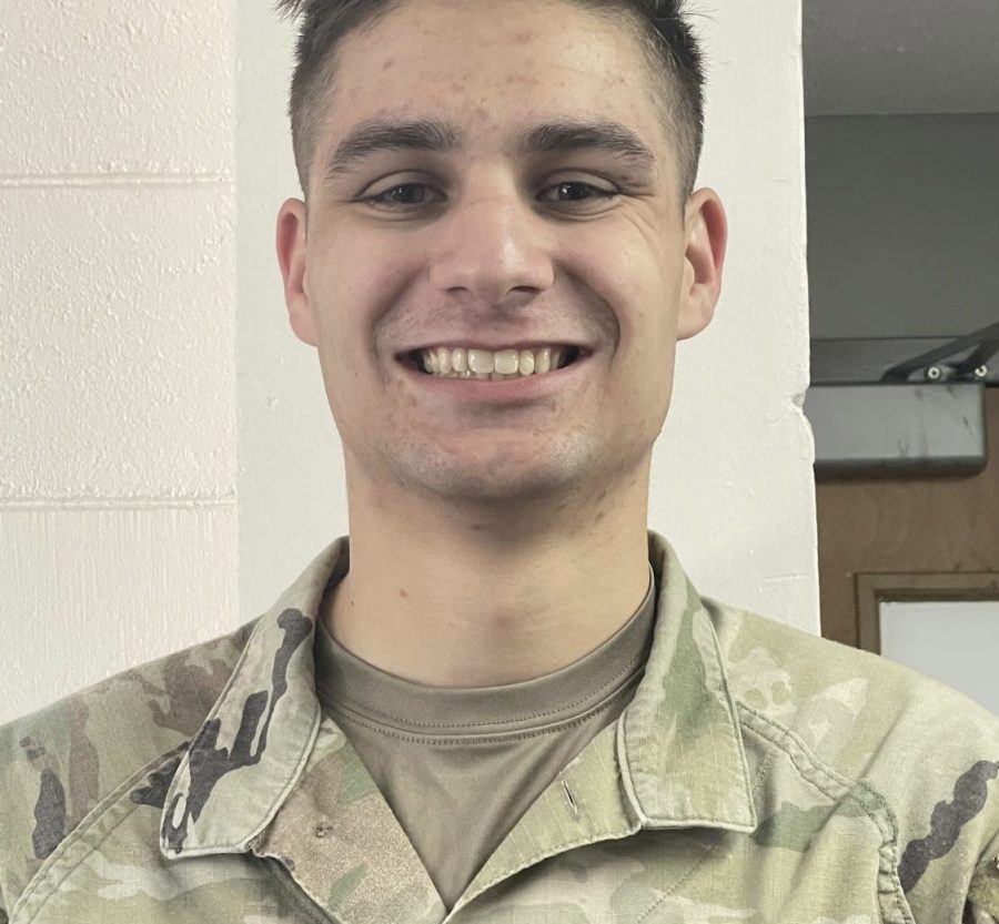 Army ROTC Cadet Conner Young