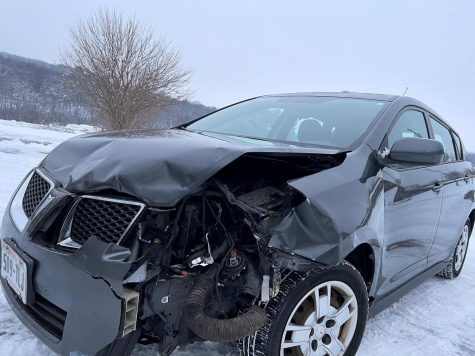 A deer crash caused more than $6,000 in damage to Chris Hardie’s car. The insurance company says it’s not worth that much, so it’s a total wreck.