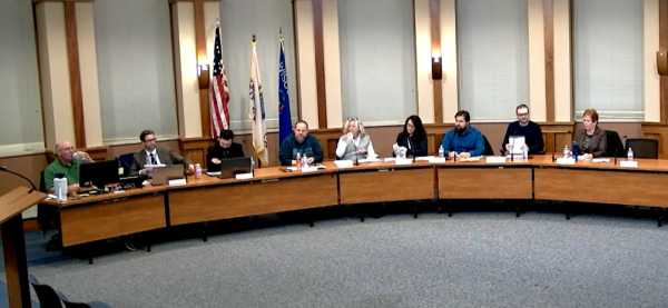 A Common Council is in session at the Whitewater Municipal Building Tuesday March 5, 2024. 