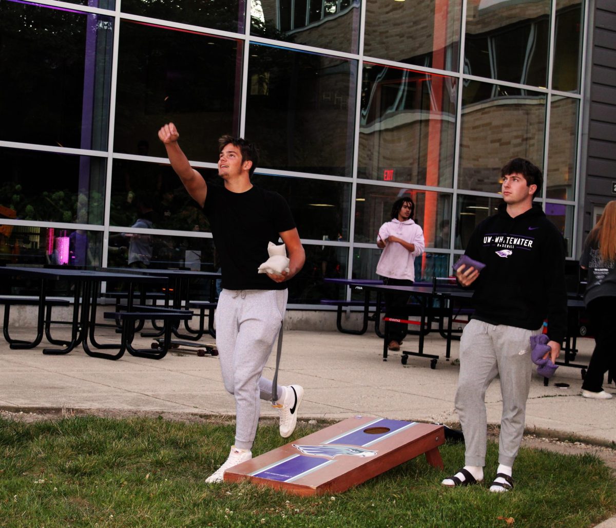 Copy of Glow Night 2024 Students Playing Bags