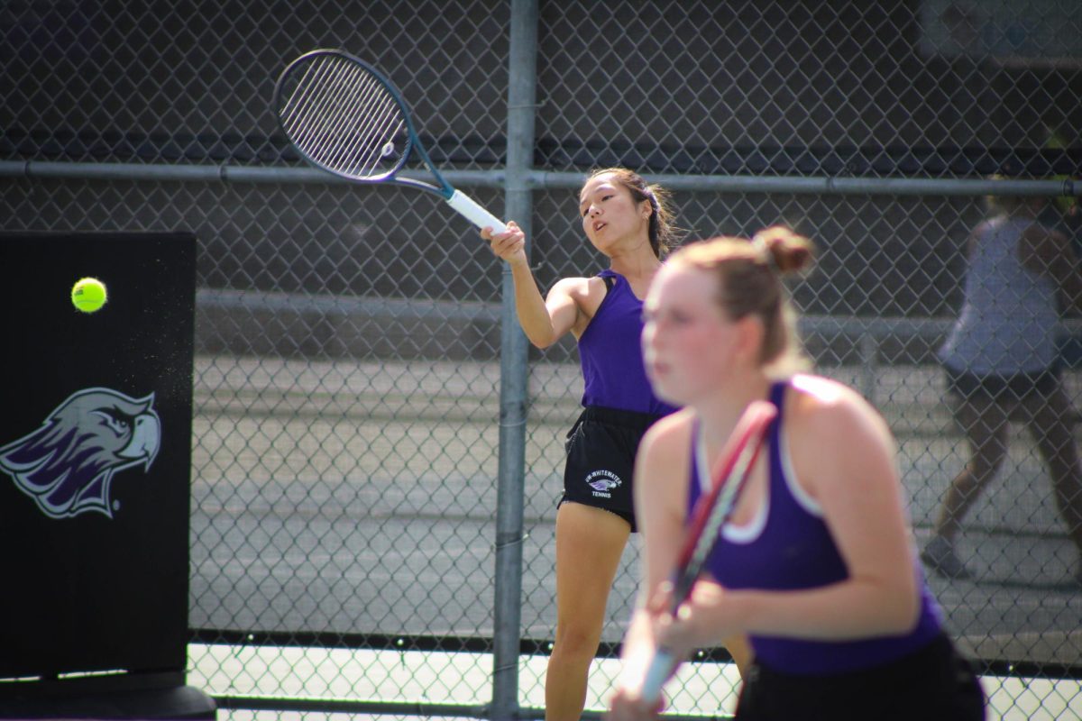 Frank Barnes, Cassie Lee, Gracie Ha, Ava Andrae, Abby Weaver, UW-Whitewater, Warhawks, Tennis, Saturday, September 14, 2024.