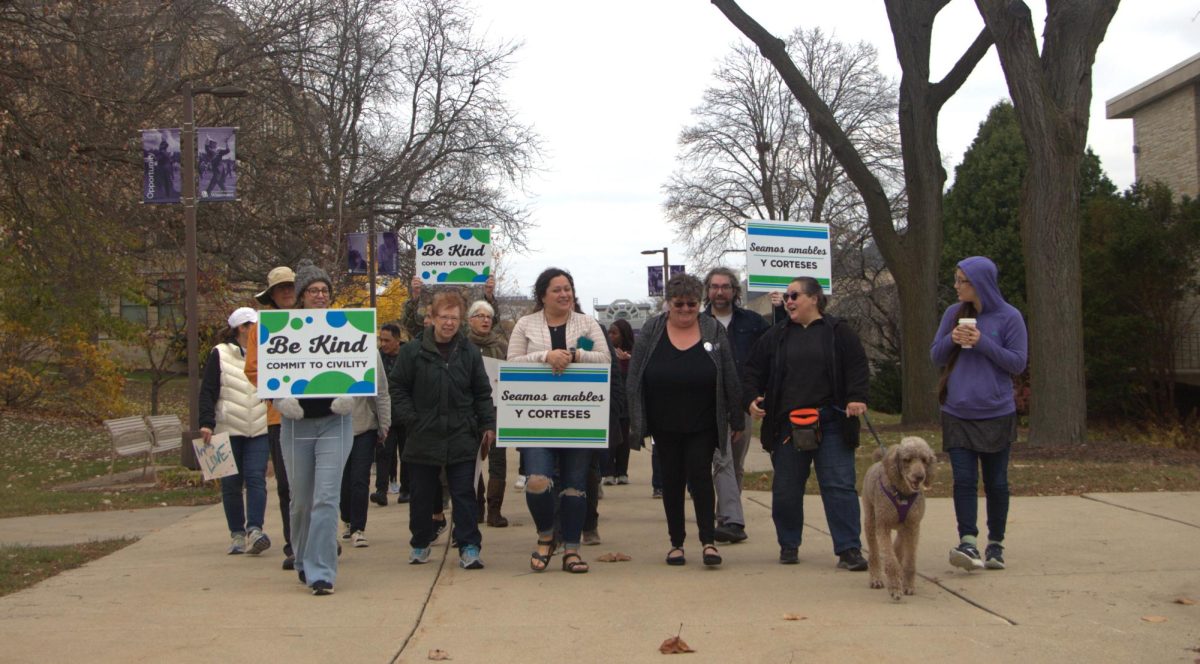 Be Kind hosted their inaugural event, the CommUnity walk, to spread kindness throughout Whitewater on Nov. 11, 2024.