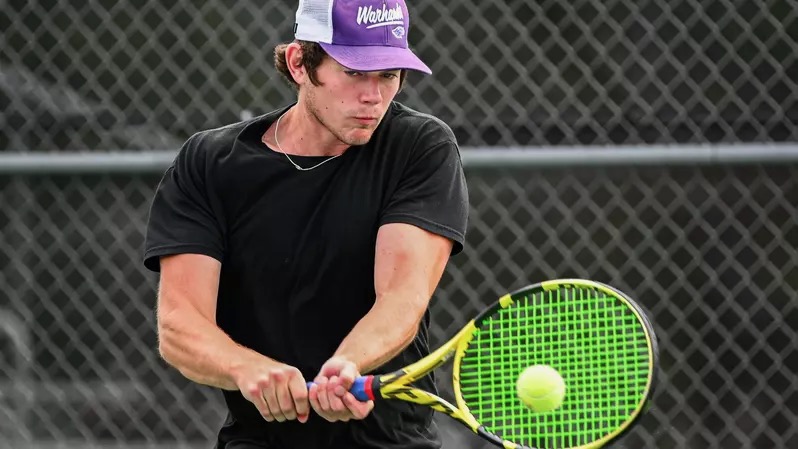 Warhawk tennis player, Parker Sprague, plays the role as president for the SAAC at UW-Whitewater.