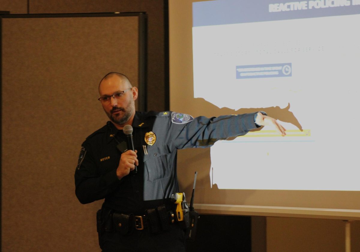 Whitewater Police Chief Dan Meyer discussed the importance of the referendum and how it can increase the safety within Whitewater.
