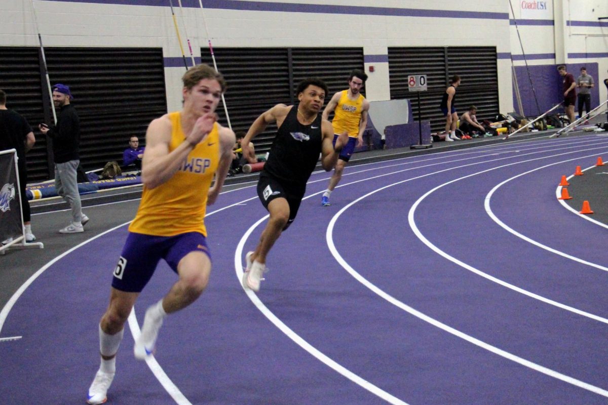 Junior Kobe Chandler ran an impressive time of 50.17 seconds for the men’s 400 meter dash at Friday night’s Squig Track and Field event.