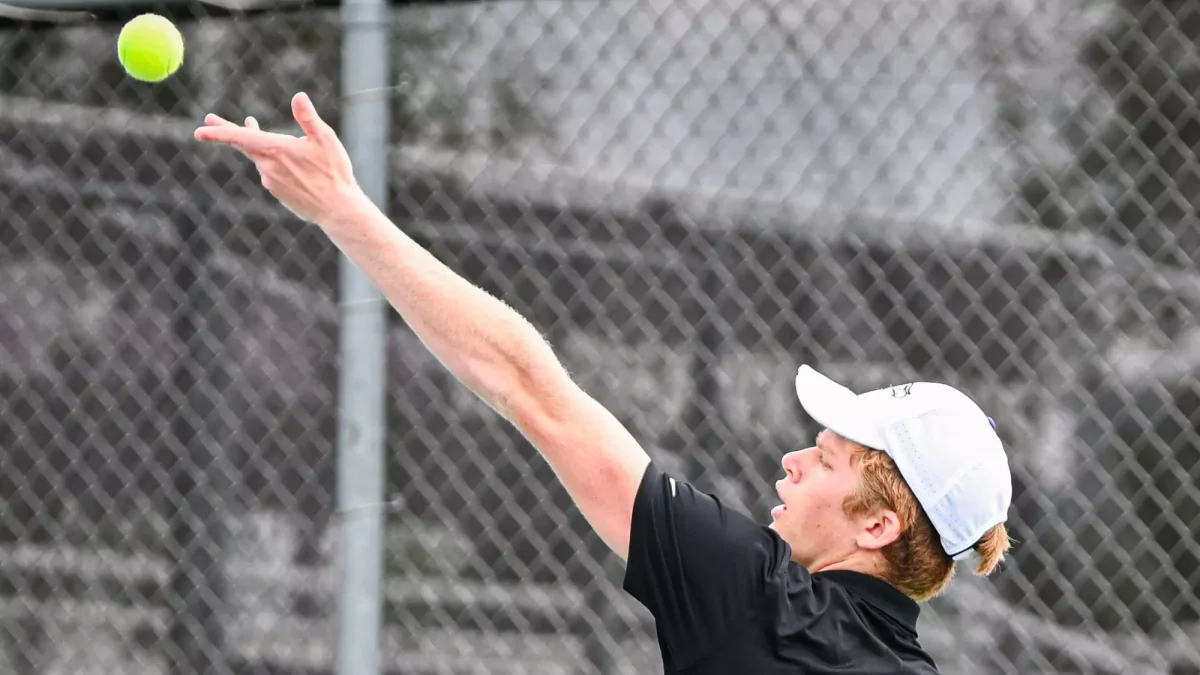 Freshman Charles Morgan has made a swift impact on the UW-Whitewater men’s tennis team.