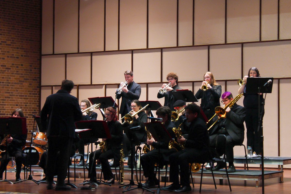 Jazz echoes throughout the hall, April 18, 2025.