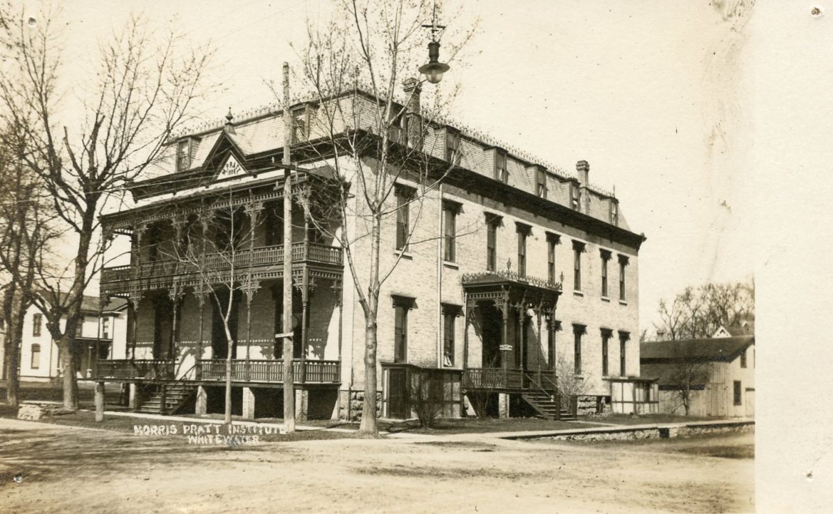 The Morris Pratt Institute in Whitewater. (Courtesy of the Whitewater Historical Society)