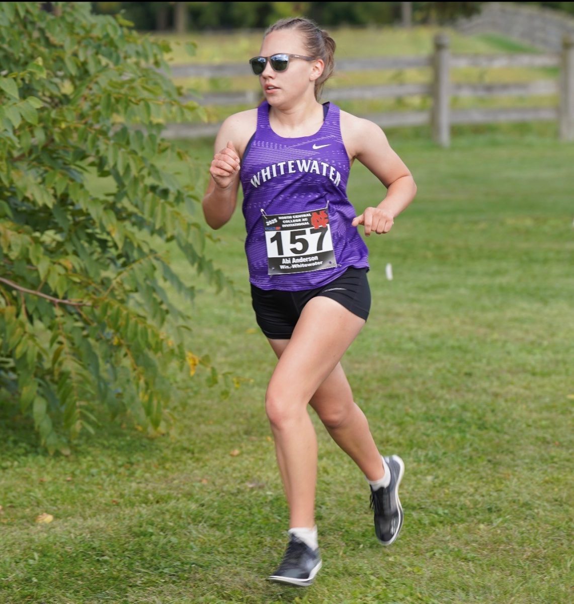 Abi Anderson has quickly become one of the top cross country runners in her freshman season. Anderson finished second overall in the Tom Hoffman Invite with a time of 23:51. (Submitted by Abi Anderson)