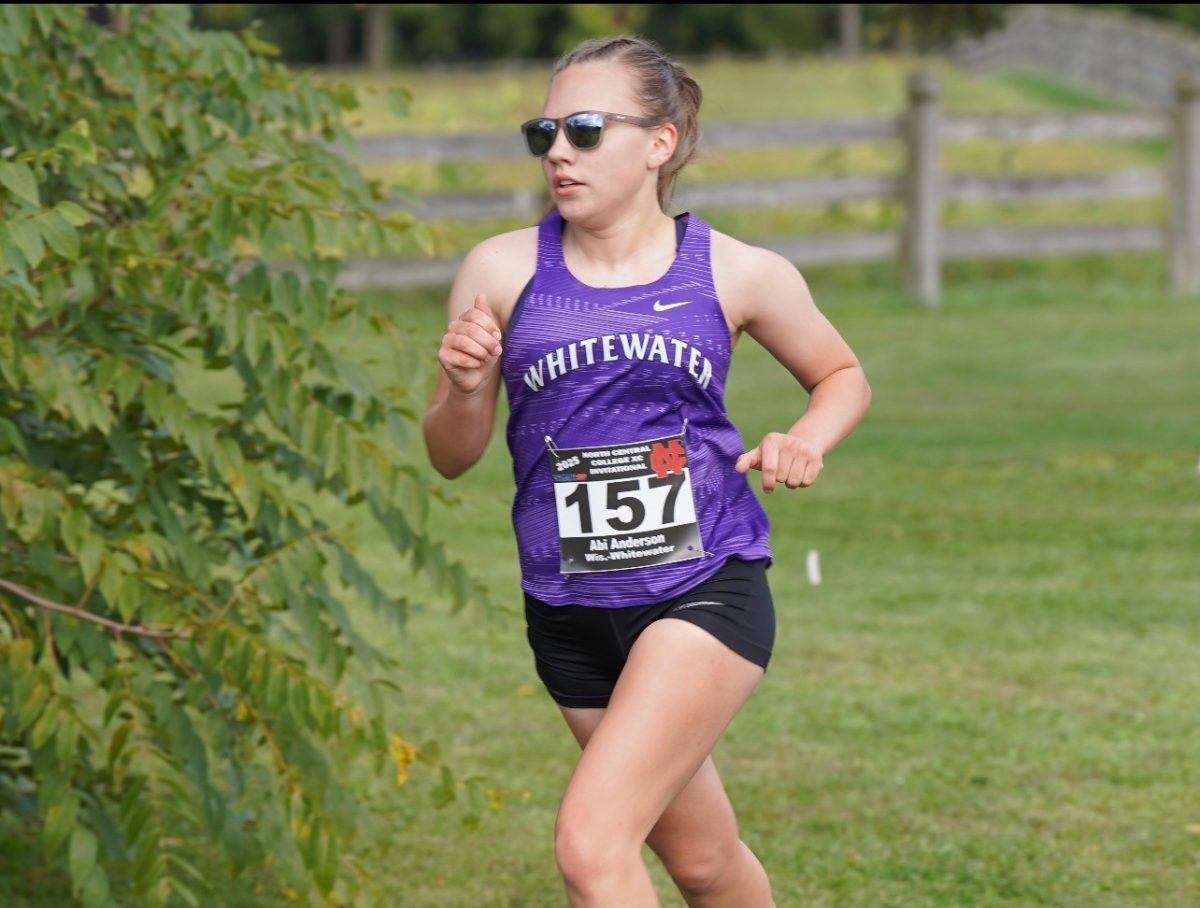 Abi Anderson has quickly become one of the top cross country runners in her freshman season. Anderson finished second overall in the Tom Hoffman Invite with a time of 23:51. (Submitted by Abi Anderson)